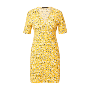 Trendyol Letné šaty žltá / biela / čierna vyobraziť