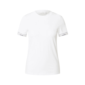 Calvin Klein Tričko biela / čierna vyobraziť