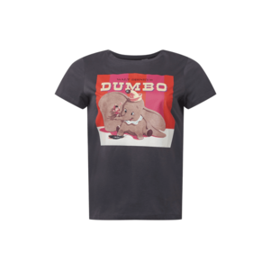 ONLY Carmakoma Tričko 'Dumbo Love' tmavosivá / zmiešané farby vyobraziť