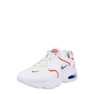 Nike Sportswear Nízke tenisky 'Air Max 2X' biela / modrá / oranžová vyobraziť