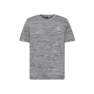 ADIDAS PERFORMANCE Funkčné tričko sivá melírovaná / biela vyobraziť
