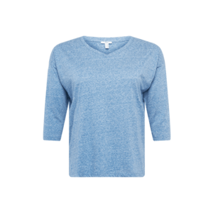 Esprit Curves Tričko modrá melírovaná vyobraziť