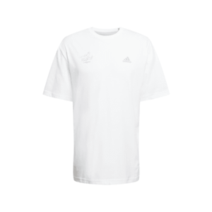 ADIDAS PERFORMANCE Funkčné tričko biela / broskyňová vyobraziť