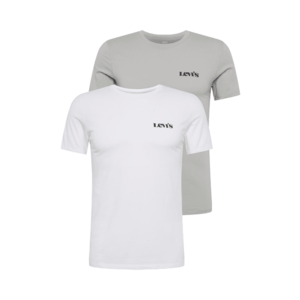 LEVI'S Tričko biela / čierna / striebornosivá vyobraziť