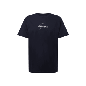 Carhartt WIP Tričko 'Orbit' námornícka modrá / biela vyobraziť