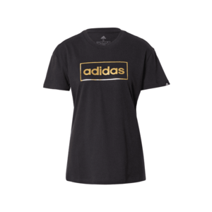 ADIDAS PERFORMANCE Funkčné tričko čierna / zlatá vyobraziť