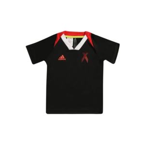 ADIDAS PERFORMANCE Funkčné tričko čierna / červená vyobraziť