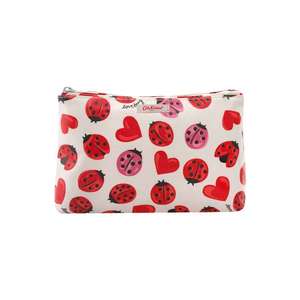 Cath Kidston Kozmetická taška krémová / červená / čierna / ružová vyobraziť