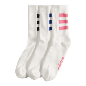 ADIDAS PERFORMANCE Športové ponožky biela / modrá / ružová / čierna vyobraziť