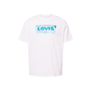 LEVI'S Tričko biela / modrá / žltá / svetloružová / červená vyobraziť