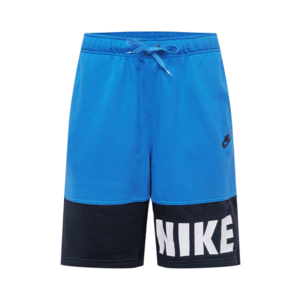 Nike Sportswear Nohavice modrá / tmavomodrá / biela vyobraziť