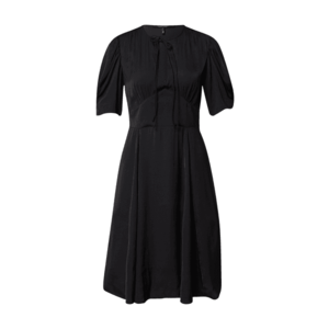 SCOTCH & SODA Košeľové šaty 'Drapey' čierna vyobraziť