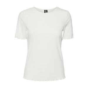 VERO MODA Tričko 'New Ava' prírodná biela vyobraziť