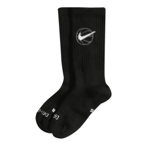 NIKE Športové ponožky čierna / biela / sivá vyobraziť