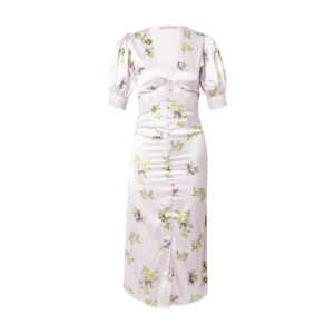 Hope & Ivy Košeľové šaty 'THE MABEL' fialová / žltá / svetlozelená vyobraziť