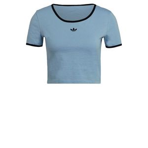 ADIDAS ORIGINALS Tričko 'CROPPED TEE' dymovo modrá vyobraziť