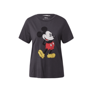 CATWALK JUNKIE Tričko 'Mickey' antracitová / čierna / žltá / červená / biela vyobraziť