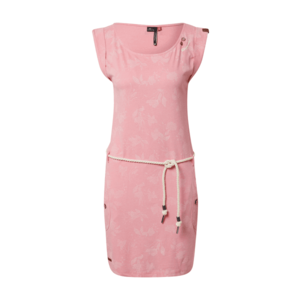 Ragwear Letné šaty 'TAG ROSE' ružová / krémová vyobraziť