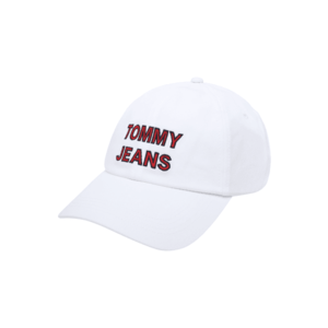 Tommy Jeans Čiapka biela / červená / čierna vyobraziť