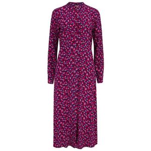 Sugarhill Brighton Košeľové šaty 'Clarissa' tmavočervená / svetloružová / ružová / modrá / levanduľová vyobraziť