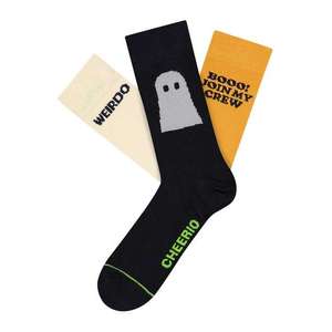 CHEERIO* Ponožky 'Weird Ghost Crew' zmiešané farby vyobraziť