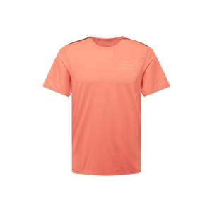 NIKE Funkčné tričko 'Rise 365' oranžová / čierna / biela vyobraziť
