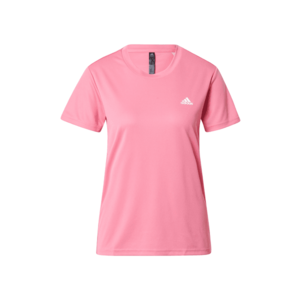 ADIDAS PERFORMANCE Funkčné tričko ružová / biela vyobraziť