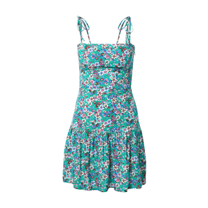 Trendyol Letné šaty nefritová / kráľovská modrá / biela / ružová / homárová vyobraziť