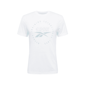 Reebok Sport Funkčné tričko biela / pastelovo modrá vyobraziť