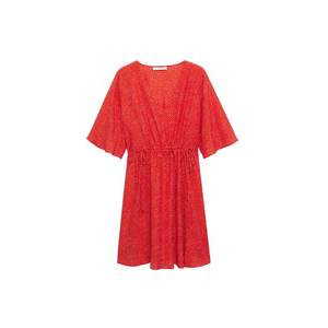 MANGO Letné šaty 'RAINBOW' červená / biela vyobraziť