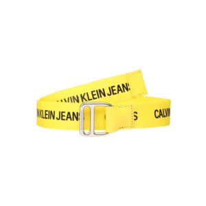 Calvin Klein Jeans Opasky žltá / čierna vyobraziť