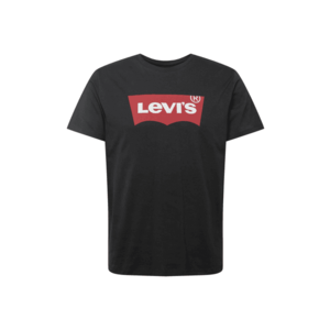 LEVI'S Tričko čierna / biela / červená vyobraziť