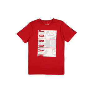 Jordan Funkčné tričko biela / červená vyobraziť