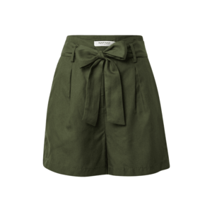 NAF NAF Plisované nohavice 'MATHILDA' zelená vyobraziť