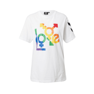Hummel Funkčné tričko 'Love' biela / modrá / fialová / žltá / oranžová vyobraziť