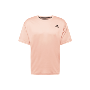 ADIDAS PERFORMANCE Funkčné tričko pastelovo oranžová / čierna vyobraziť