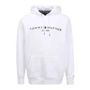 Tommy Hilfiger Big & Tall Mikina biela / tmavomodrá / červená vyobraziť