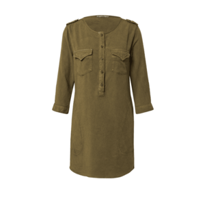 LTB Košeľové šaty 'ELORA' olivová vyobraziť