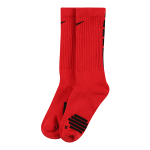 NIKE Športové ponožky červená / čierna vyobraziť