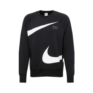 Nike Sportswear Mikina biela / čierna vyobraziť