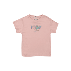 TOMMY HILFIGER Tričko zmiešané farby / pastelovo ružová vyobraziť
