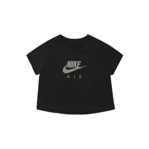 Nike Sportswear Tričko čierna / sivá vyobraziť