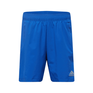 ADIDAS PERFORMANCE Športové nohavice kráľovská modrá / biela / svetlosivá vyobraziť