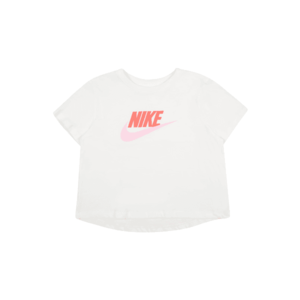 Nike Sportswear Tričko biela / ružová / lososová vyobraziť