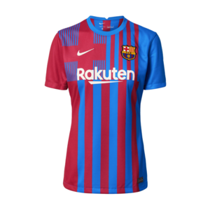 NIKE Dres 'FC Barcelona 2021/22 Stadium Home' modrá / červená / biela vyobraziť