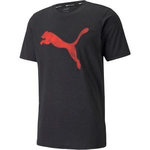 PUMA Funkčné tričko 'Fav' čierna / červená vyobraziť