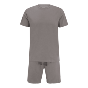 Abercrombie & Fitch Krátke pyžamo sivá vyobraziť