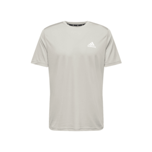 ADIDAS PERFORMANCE Funkčné tričko sivá / biela vyobraziť