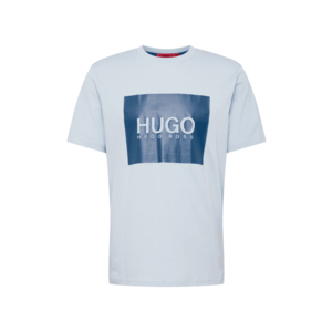 HUGO Tričko 'Dolive' svetlomodrá / modrá vyobraziť