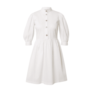 Closet London Košeľové šaty biela vyobraziť